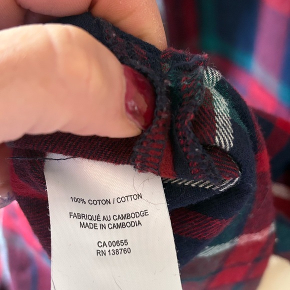 Reitmans Multicolor Plaid Shirt XL - Picture 4 of 4